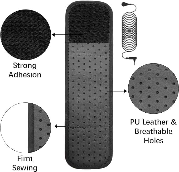 Amradield Grounding Wrist Strap 12.2" Antistatic Wrist Band 15 Ft Grounding Cord Earth-Connected Grounding Wristband Improves for Sleep Energy Pain Relief and Inflammation Grounding Increases Energy - Image 3